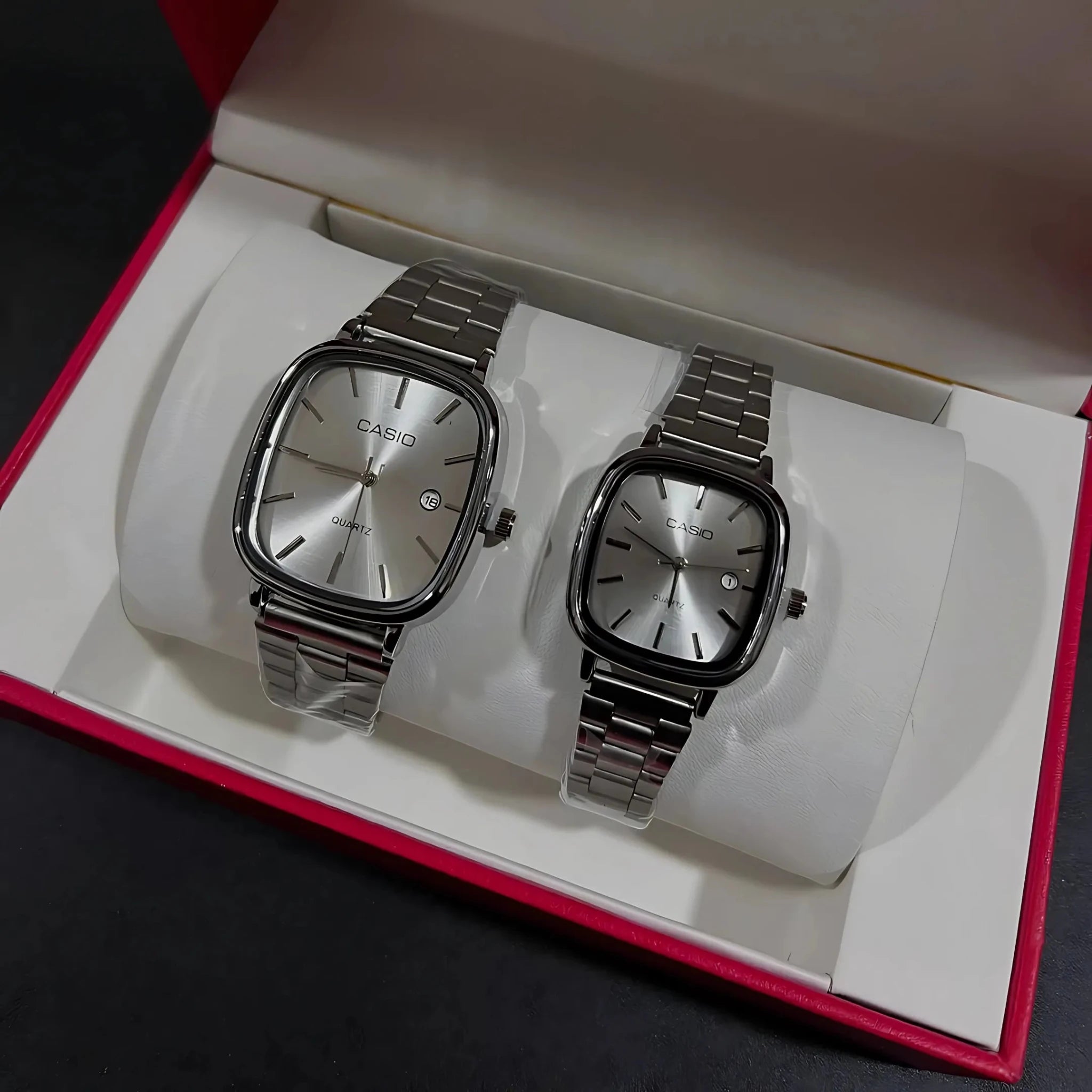 Beyaz Çiftler İçin Saat - EYEWEARİSE