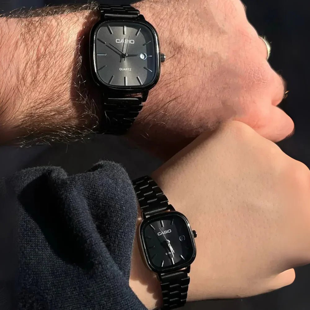 Siyah Çiftler İçin Saat - EYEWEARİSE